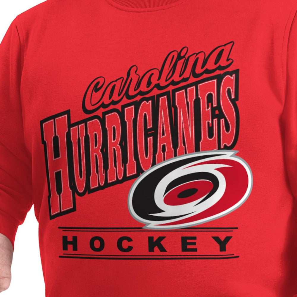 NHL Carolina Hurricanes G-III Sports by Carl Banks Adaptive Headliner Fleece Sweatshirt