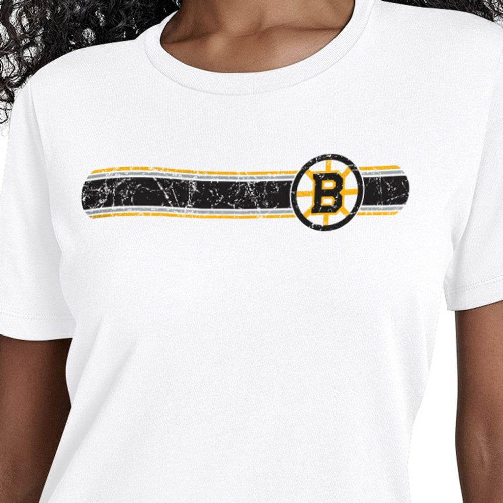 NHL Boston Bruins Starter Women's Team Stripe T-Shirt
