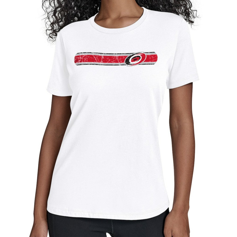 NHL Carolina Hurricanes Starter Women's Team Stripe T-Shirt