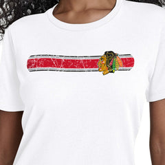 NHL Chicago Blackhawks Starter Women's Team Stripe T-Shirt