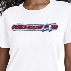 NHL Colorado Avalanche Starter Women's Team Stripe T-Shirt