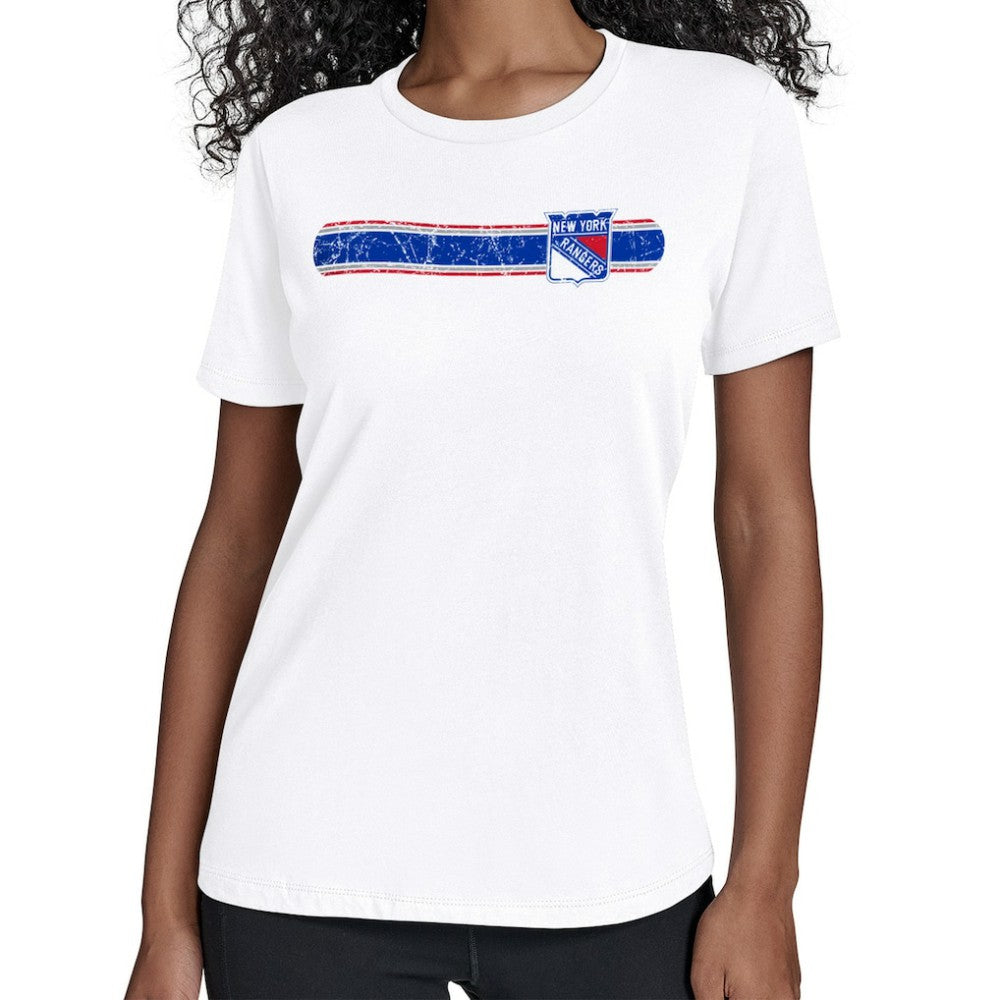 NHL New York Rangers Starter Women's Team Stripe T-Shirt