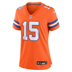 Nik Bonitto  Women's Alternate 2 Mile High Collection 1977 Throwback Game Jersey - Denver Broncos Jerseys