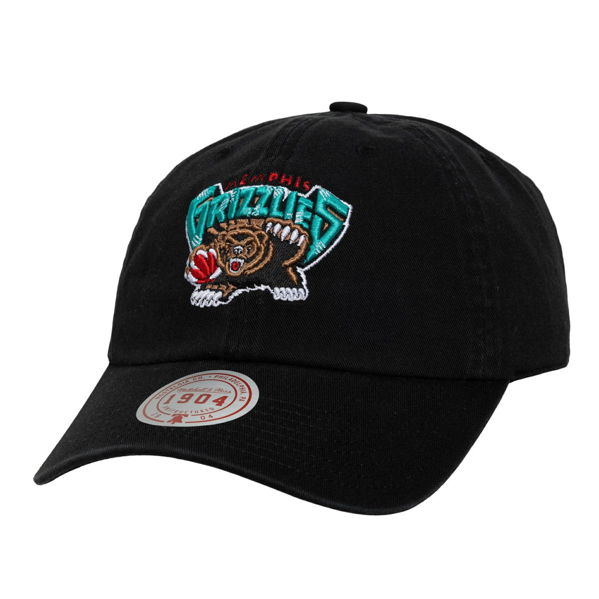 Mitchell & Ness Memphis Grizzlies Hardwood Classics 1904 Adjustable Hat