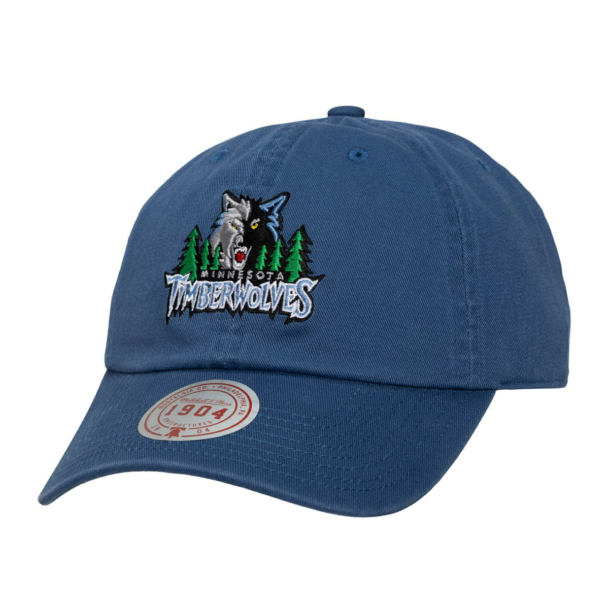 Mitchell & Ness Minnesota Timberwolves Hardwood Classics 1904 Adjustable Hat