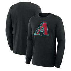 Black Arizona Diamondbacks Essential Long Sleeve T-Shirt