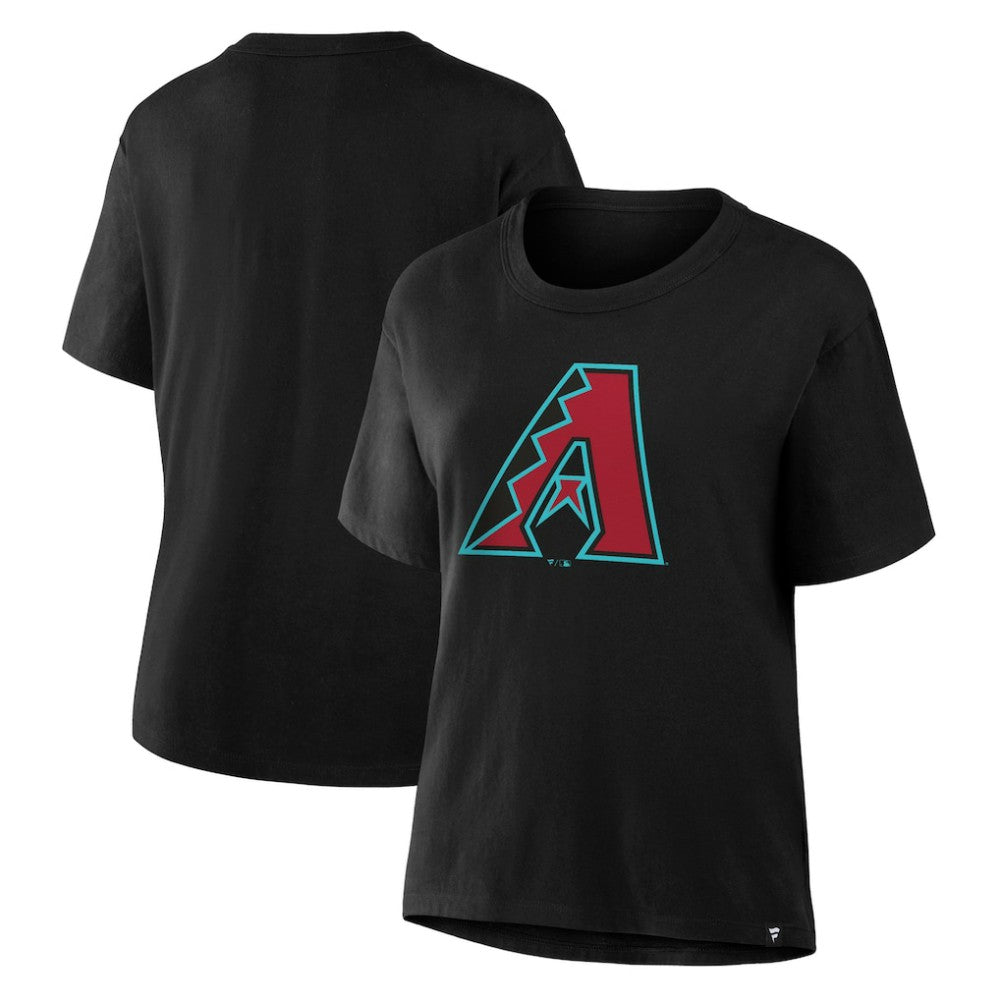 Black Arizona Diamondbacks Women's Scoop Neck T-Shirt