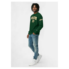 Green Athletics Champion Reverse Weave Chenille Sweatshirt
