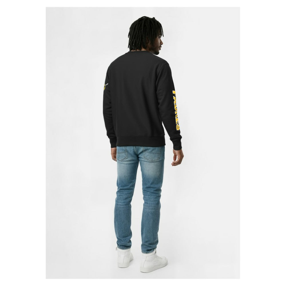 Black San Diego Padres Champion Reverse Weave Chenille Sweatshirt