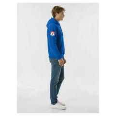 Royal Texas Rangers Champion Reverse Weave Chenille Hoodie