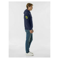 Navy Milwaukee Brewers Champion Reverse Weave Chenille Hoodie