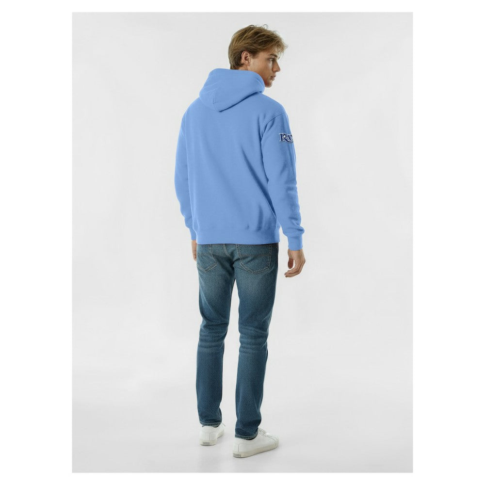Light Blue Tampa Bay Rays Champion Reverse Weave Chenille Hoodie