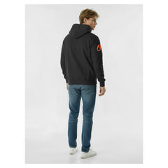 Black Baltimore Orioles Champion Reverse Weave Chenille Hoodie