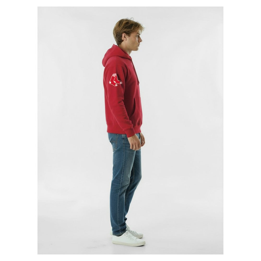 Red Boston Red Sox Champion Reverse Weave Chenille Hoodie