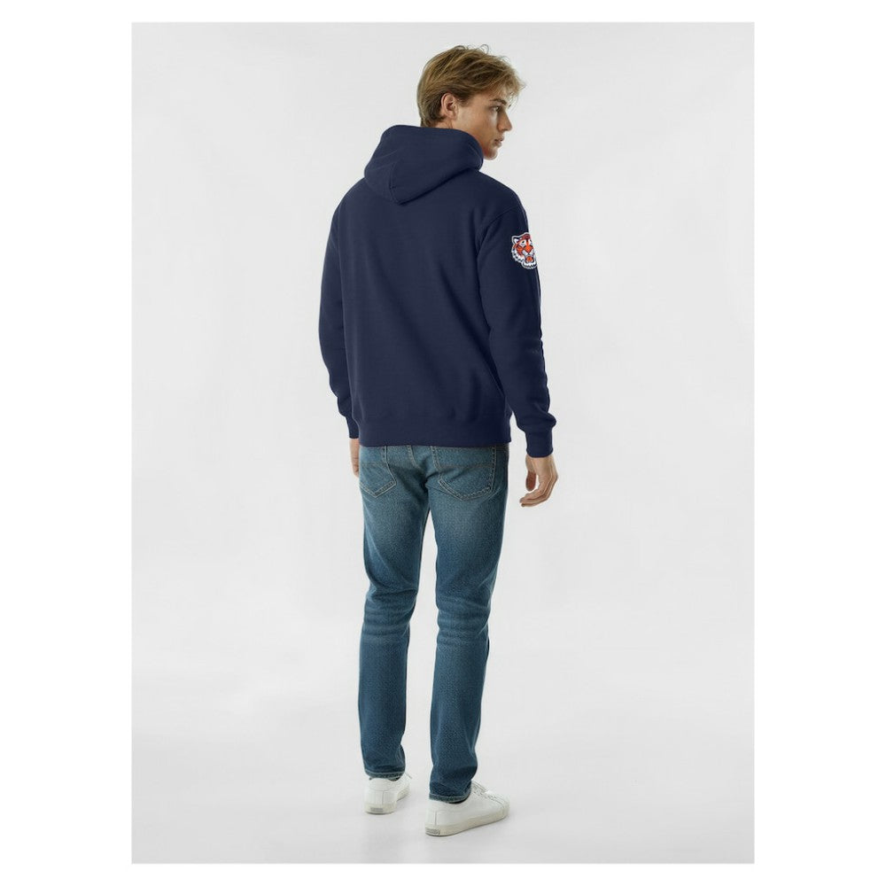 Navy Detroit Tigers Champion Reverse Weave Chenille Hoodie