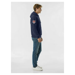 Navy Detroit Tigers Champion Reverse Weave Chenille Hoodie
