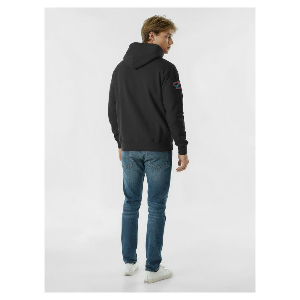 Black Arizona Diamondbacks Champion Reverse Weave Chenille Hoodie