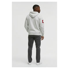 Gray Cleveland Guardians Champion Reverse Weave Chenille Full-Zip Hoodie