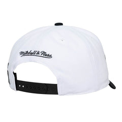 White/Black Colorado Rockies Mitchell & Ness Unisex XL Script Pro Crown Snapback Hat