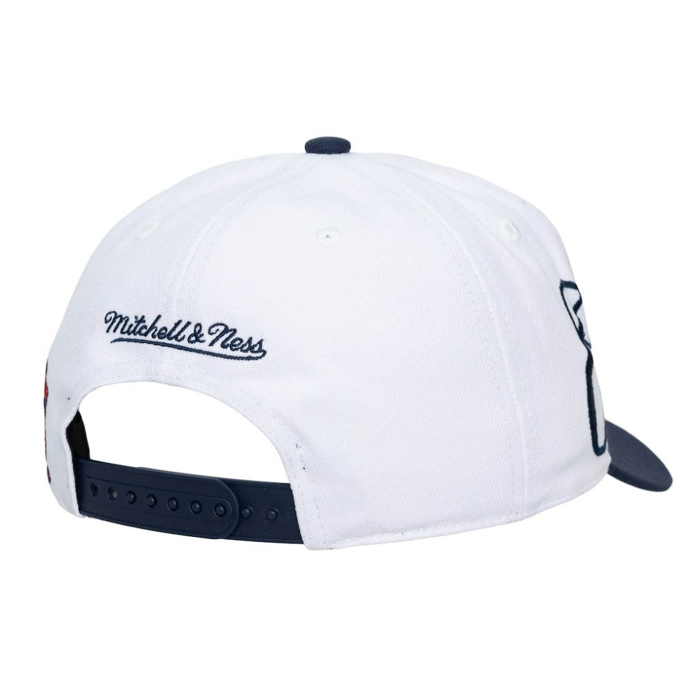 White/Navy St. Louis Cardinals Mitchell & Ness Unisex XL Script Pro Crown Adjustable Hat