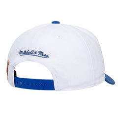 White/Royal New York Mets Mitchell & Ness Unisex XL Script Pro Crown Snapback Hat