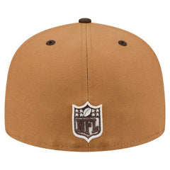 Two-Tone Walnut 59FIFTY Fitted Hat - Baltimore Ravens Hats
