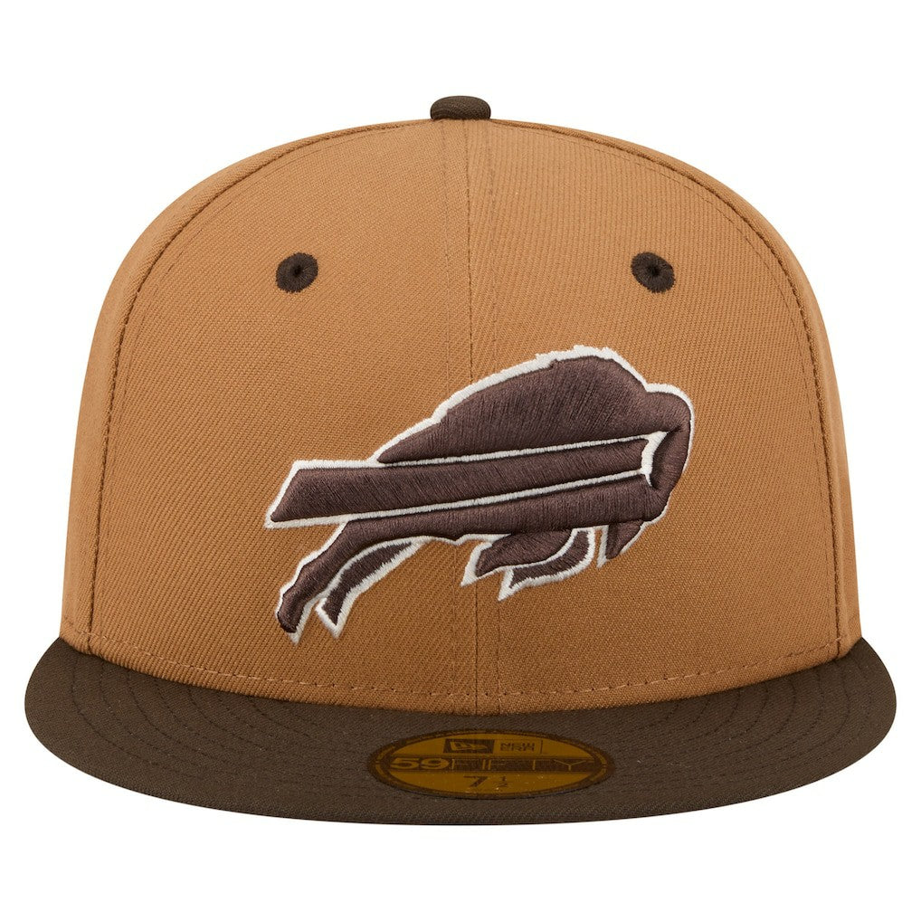 Two-Tone Walnut 59FIFTY Fitted Hat - Buffalo Bills Hats