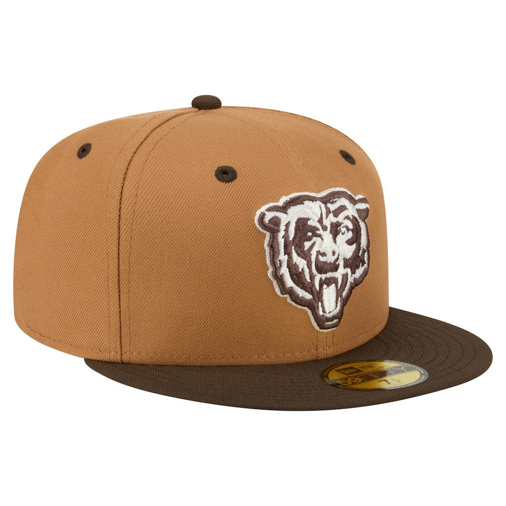 Two-Tone Walnut 59FIFTY Fitted Hat - Chicago Bears Hats