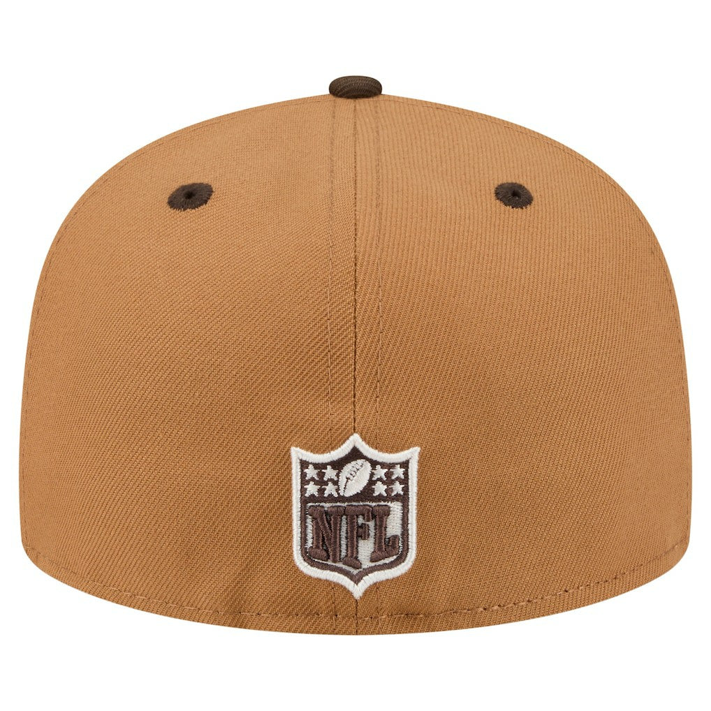 Two-Tone Walnut 59FIFTY Fitted Hat - Chicago Bears Hats