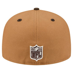 Two-Tone Walnut 59FIFTY Fitted Hat - Chicago Bears Hats