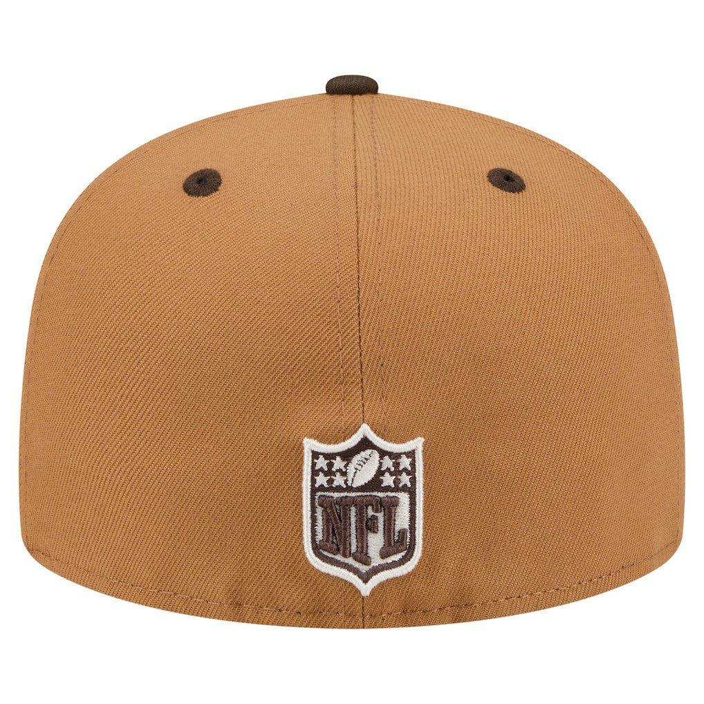 Two-Tone Walnut 59FIFTY Fitted Hat - Cincinnati Bengals Hats