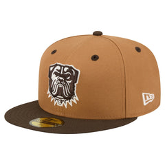Two-Tone Walnut 59FIFTY Fitted Hat - Cleveland Browns Hats