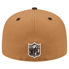Two-Tone Walnut 59FIFTY Fitted Hat - Cleveland Browns Hats