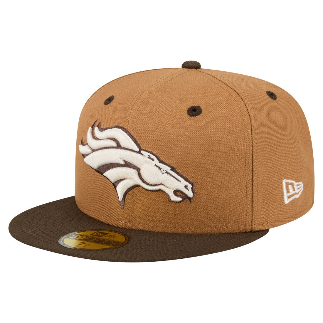 Two-Tone Walnut 59FIFTY Fitted Hat - Denver Broncos Hats