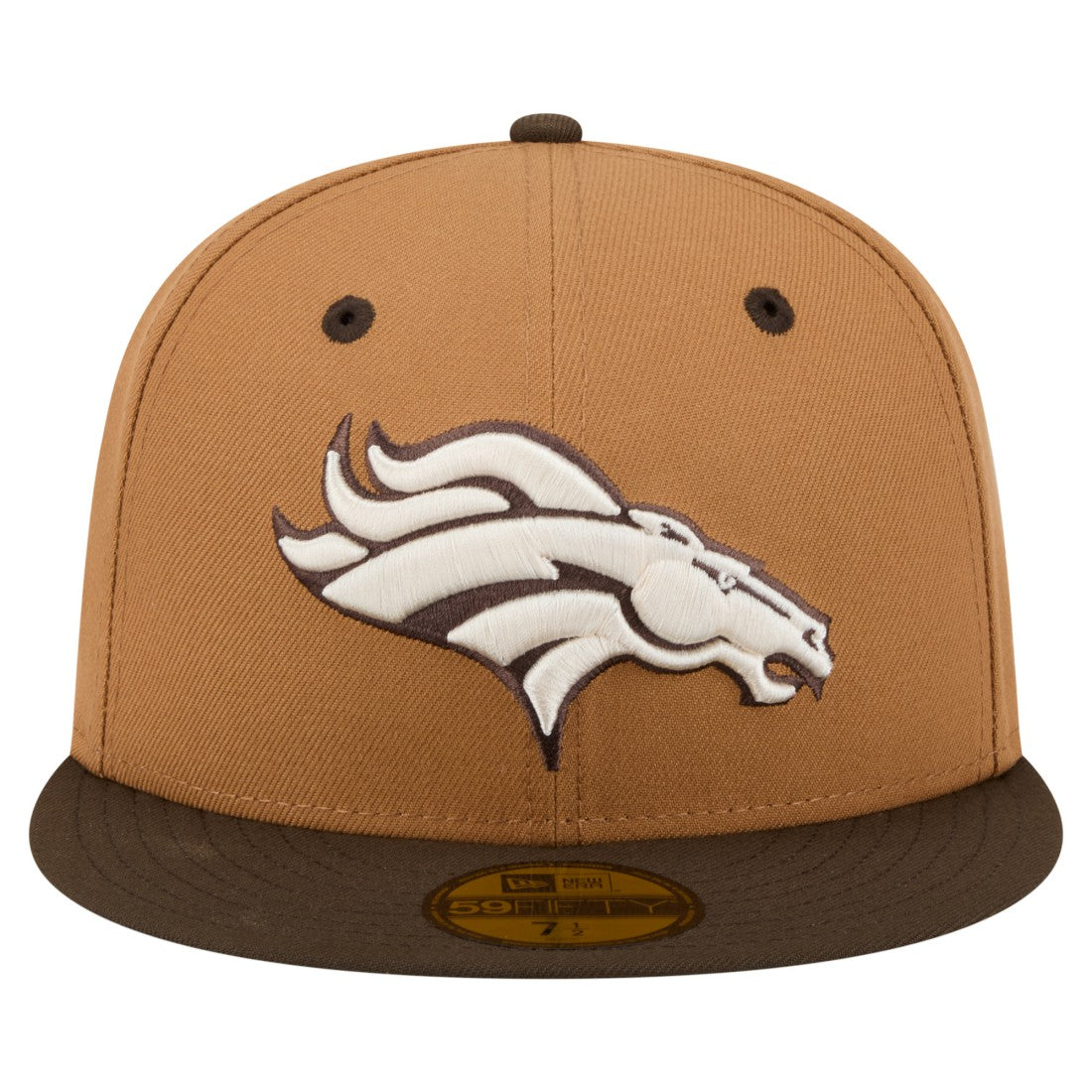 Two-Tone Walnut 59FIFTY Fitted Hat - Denver Broncos Hats