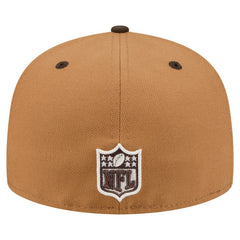 Two-Tone Walnut 59FIFTY Fitted Hat - Detroit Lions Hats
