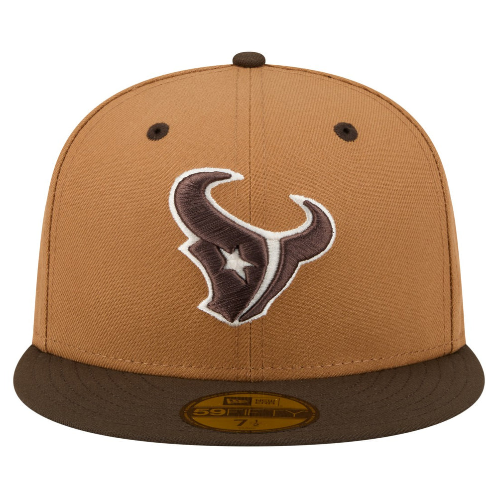 Two-Tone Walnut 59FIFTY Fitted Hat - Houston Texans Hats