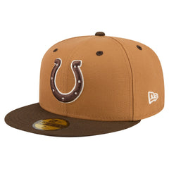 Two-Tone Walnut 59FIFTY Fitted Hat - Indianapolis Colts Hats