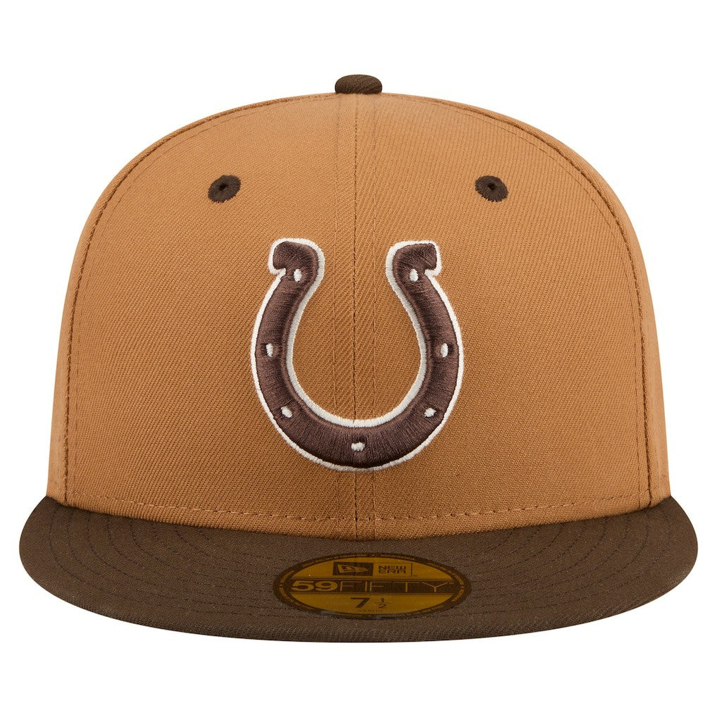 Two-Tone Walnut 59FIFTY Fitted Hat - Indianapolis Colts Hats
