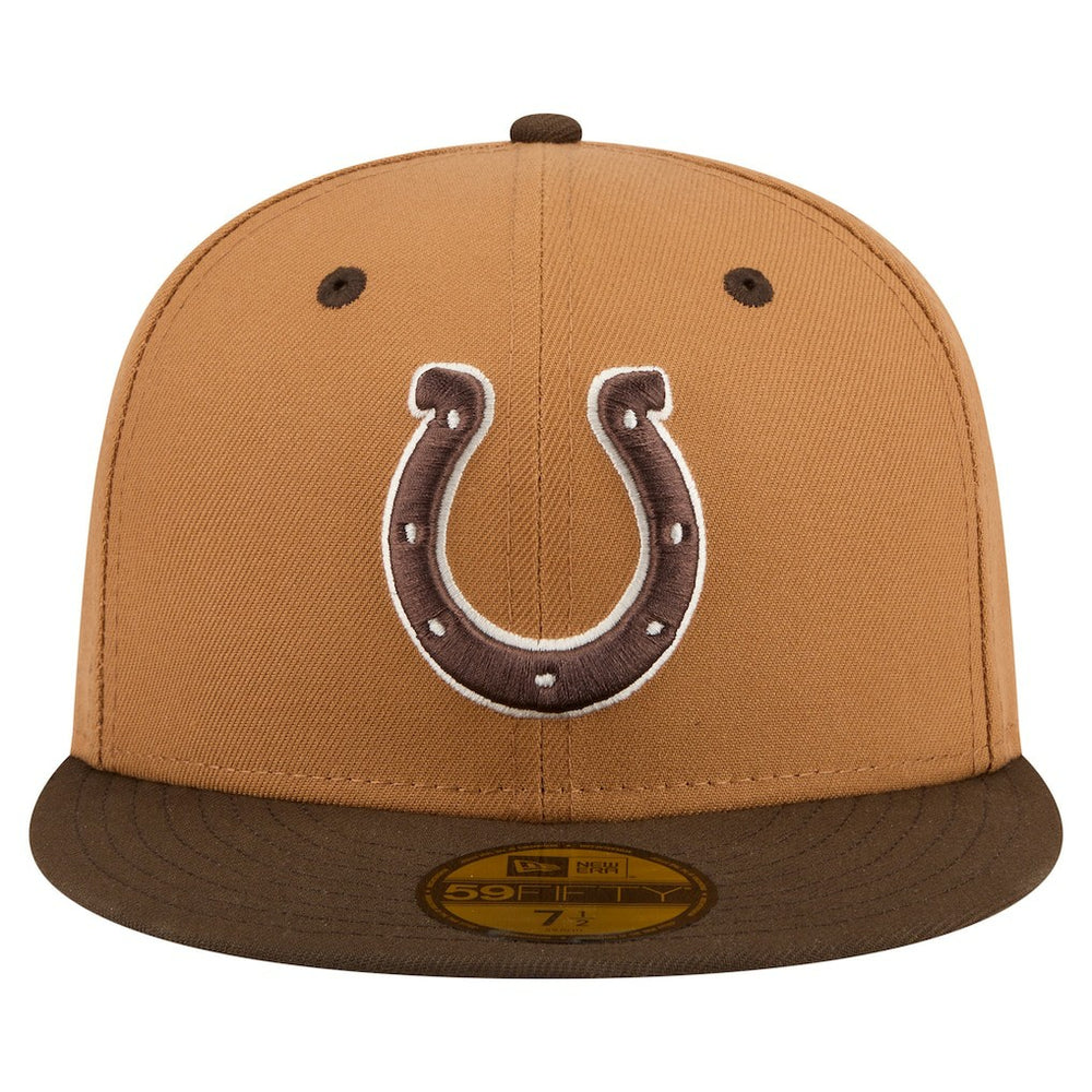 Two-Tone Walnut 59FIFTY Fitted Hat - Indianapolis Colts Hats