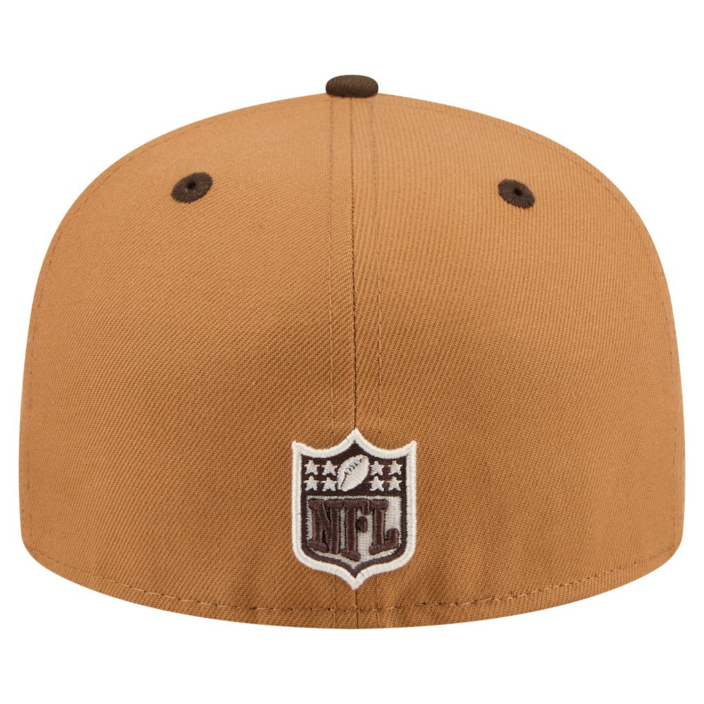 Two-Tone Walnut 59FIFTY Fitted Hat - Jacksonville Jaguars Hats