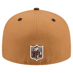 Two-Tone Walnut 59FIFTY Fitted Hat - Jacksonville Jaguars Hats