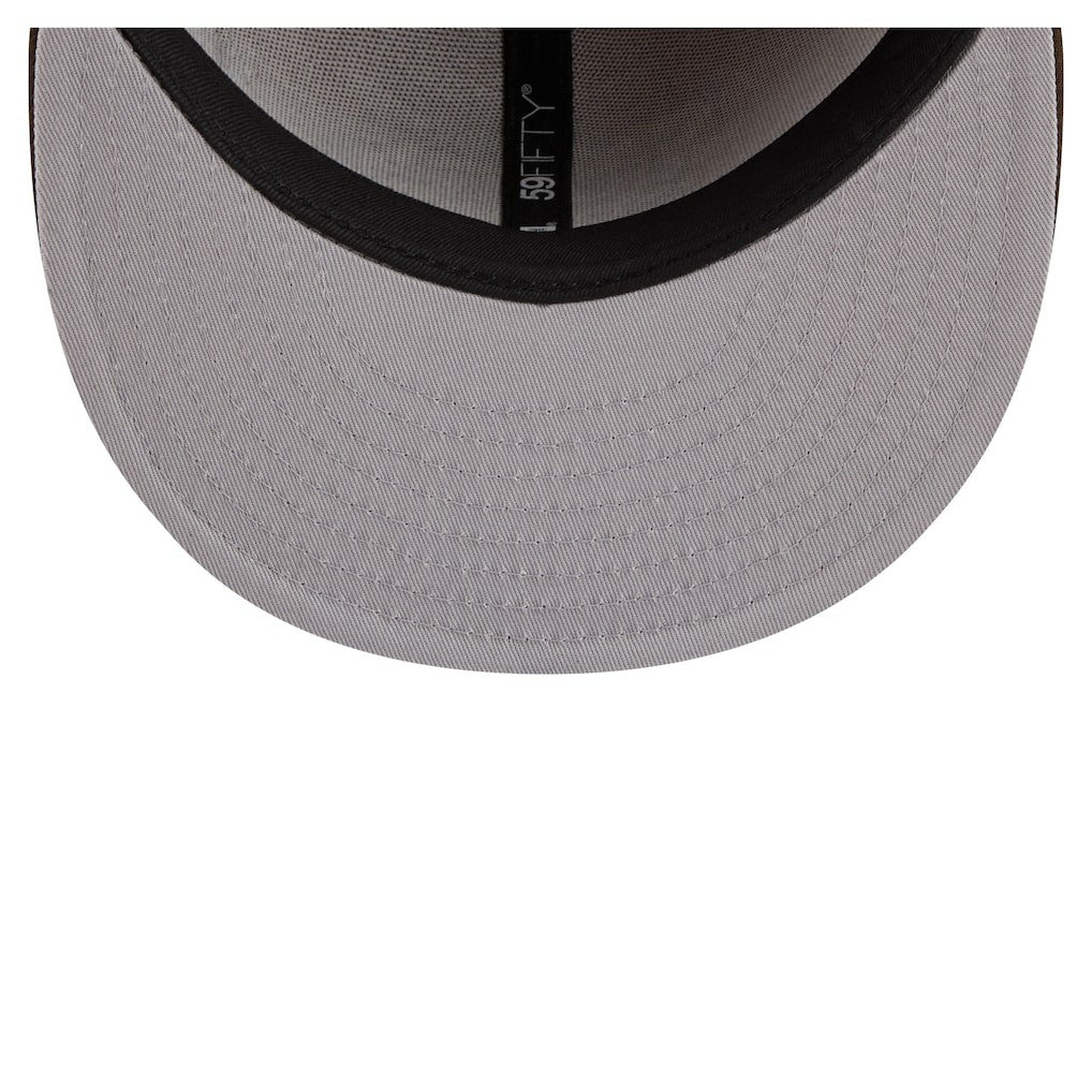 Two-Tone Walnut 59FIFTY Fitted Hat - Jacksonville Jaguars Hats