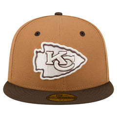 Two-Tone Walnut 59FIFTY Fitted Hat - Kansas City Chiefs Hats