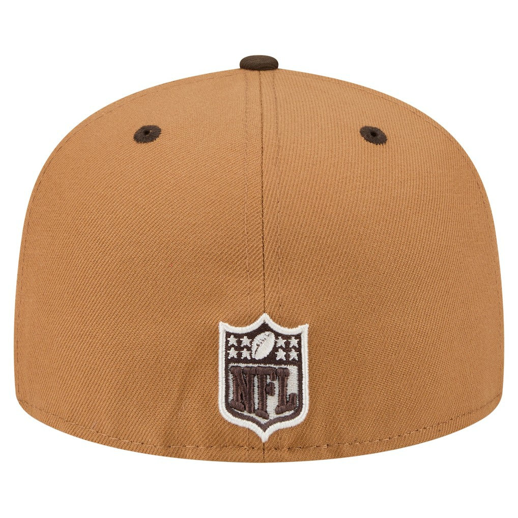 Two-Tone Walnut 59FIFTY Fitted Hat - Kansas City Chiefs Hats