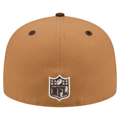 Two-Tone Walnut 59FIFTY Fitted Hat - Los Angeles Chargers Hats