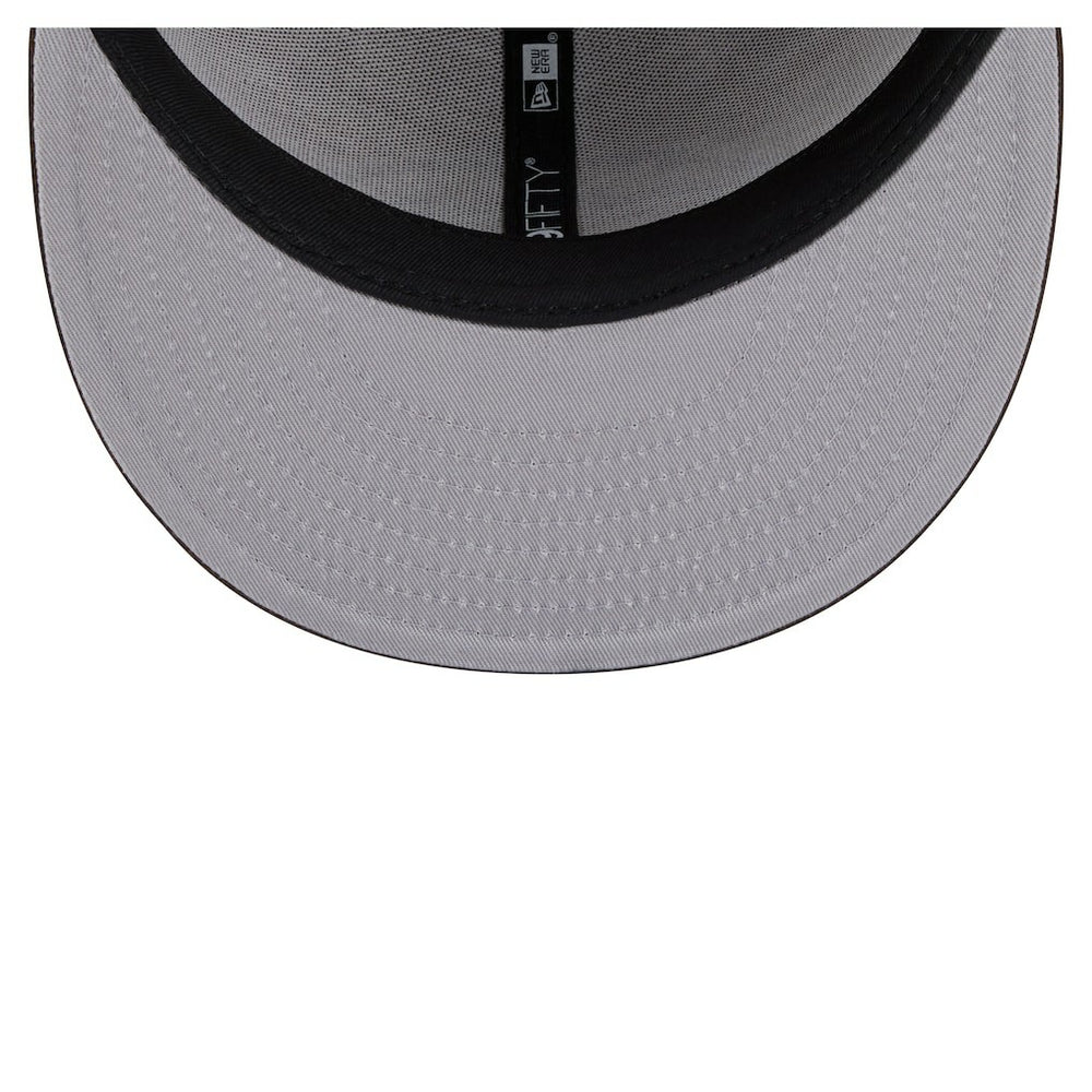 Two-Tone Walnut 59FIFTY Fitted Hat - Los Angeles Chargers Hats