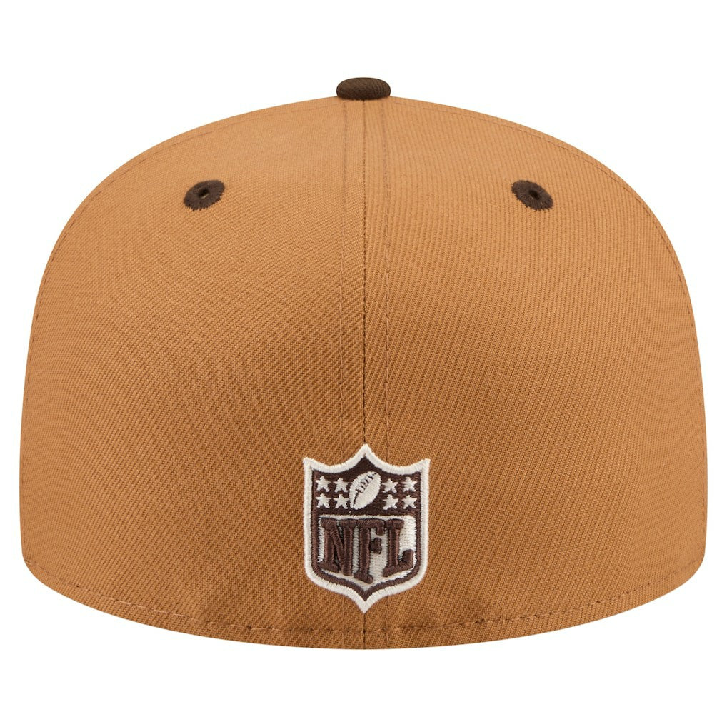 Two-Tone Walnut 59FIFTY Fitted Hat - Miami Dolphins Hats