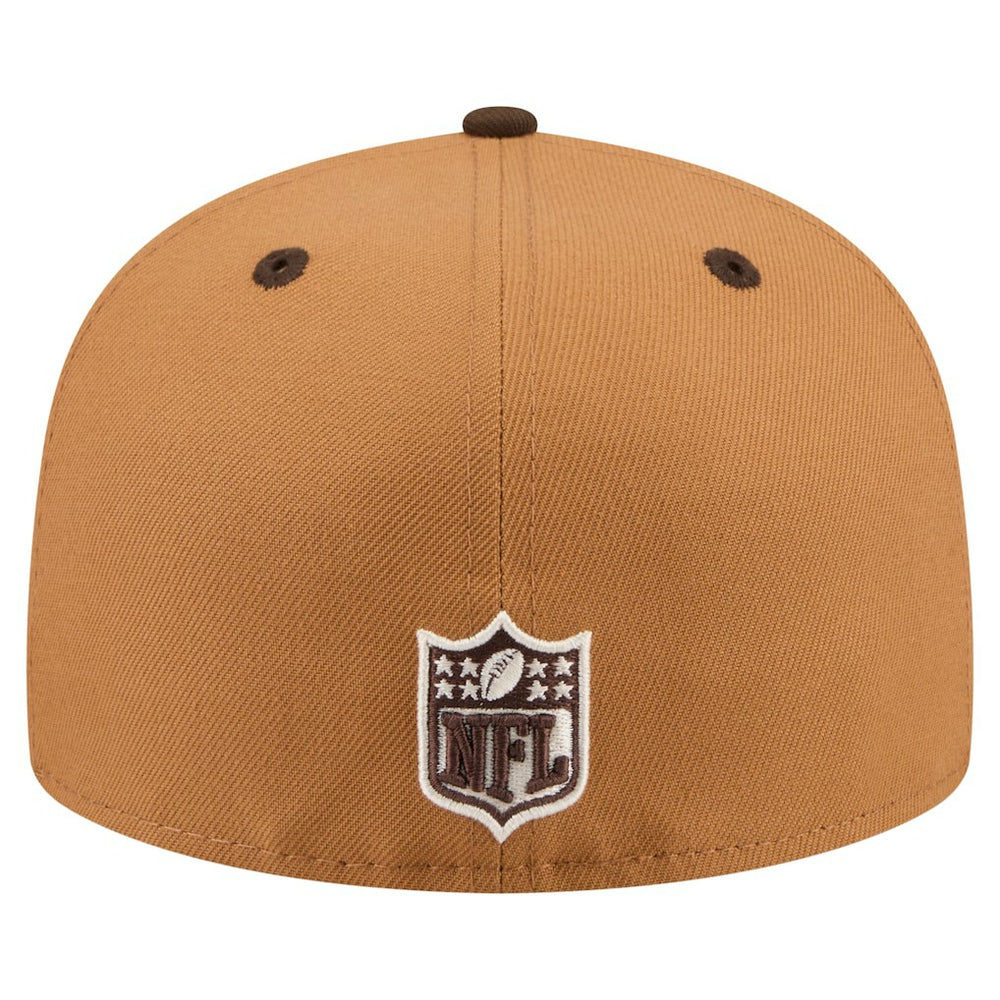 Two-Tone Walnut 59FIFTY Fitted Hat - Miami Dolphins Hats