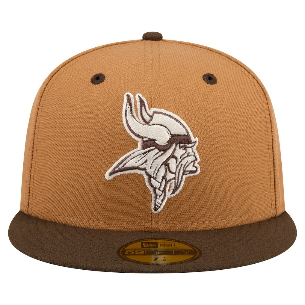 Two-Tone Walnut 59FIFTY Fitted Hat - Minnesota Vikings Hats